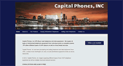 Desktop Screenshot of capitalphones.com
